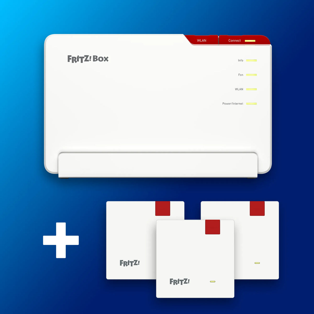 FRITZ! Wi-Fi 7 Fiber Pro Mesh Bundle