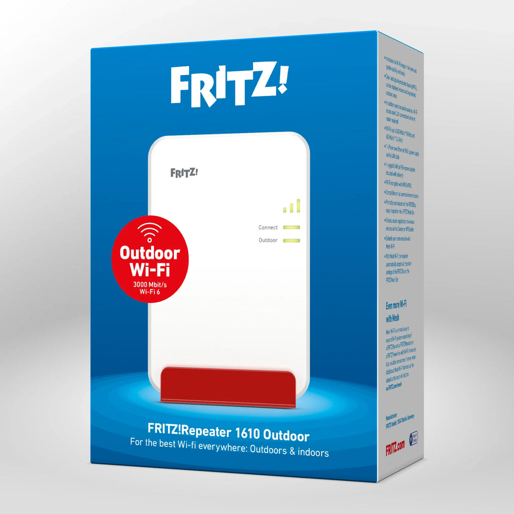 FRITZ!Repeater 1610 Outdoor | Mesh Wi-Fi Extender